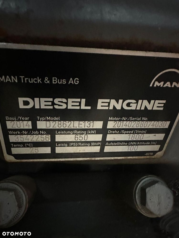 Silnik kompletny  Man Class D2862LE131 - 6
