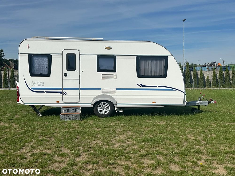 Adria ADORA 472 LU z napędem i markizą ze ścianami.  DMC 1300 - 8