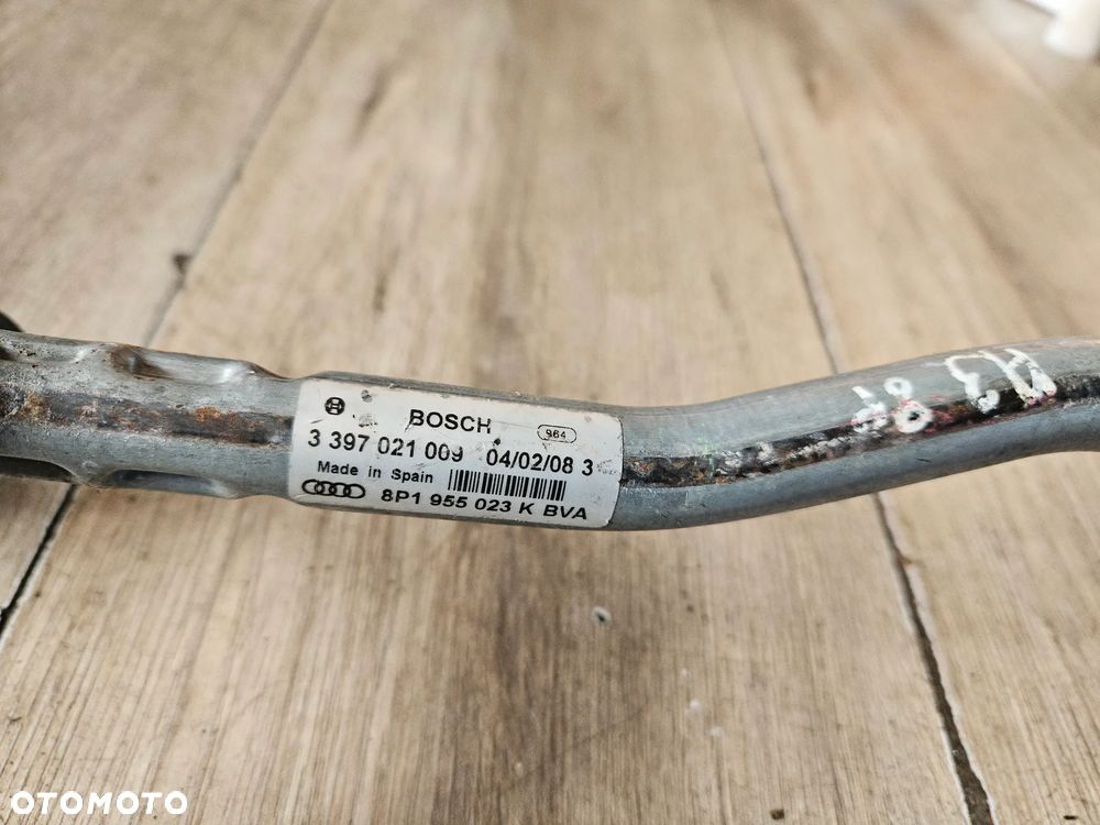 Mechanizm wycieraczek przód Audi A3 8P Europa ORYGINAŁ przedlift 8P1955023K - 3