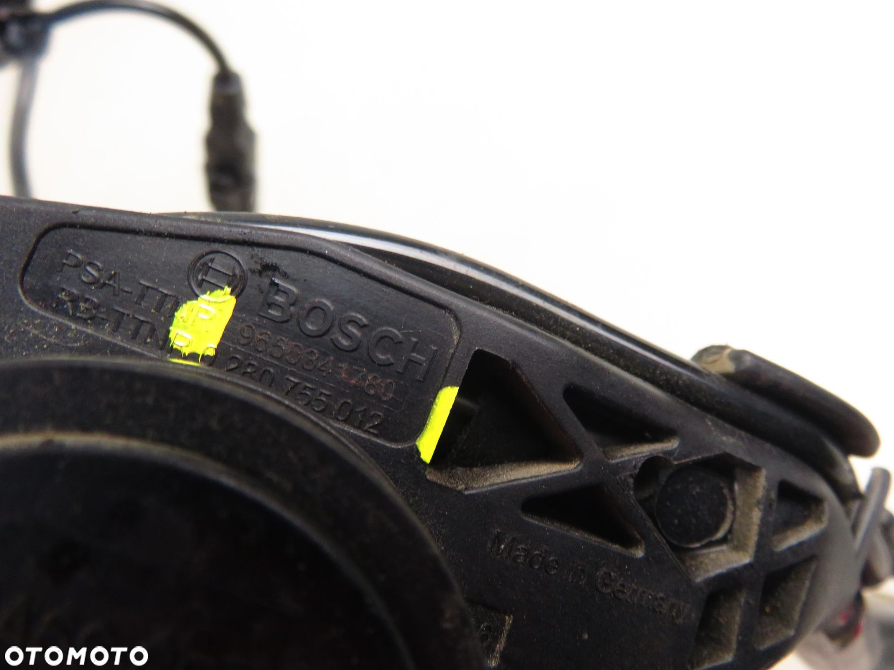 POTENCJOMETR GAZU PEUGEOT 407 1.6 HDi  9650341780 0280755012 F00C3P2335 - 9