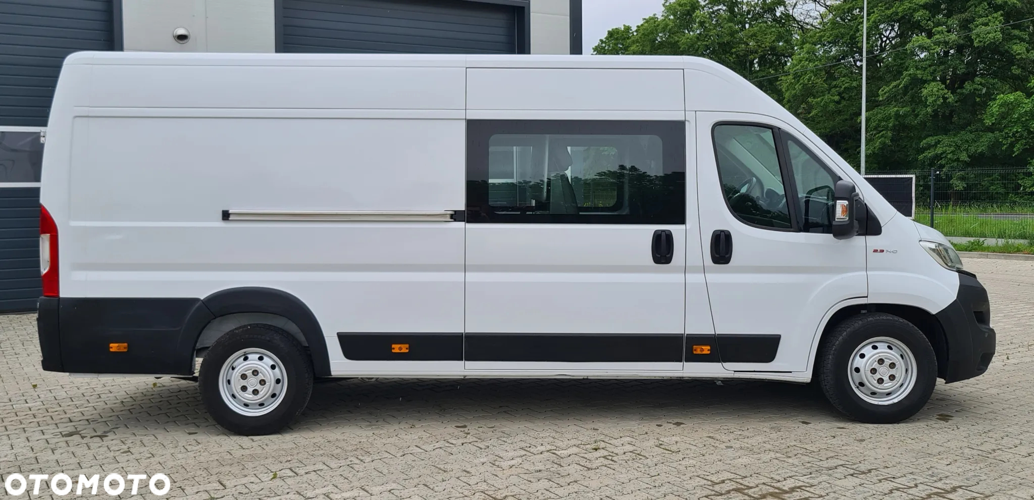 Fiat DUCATO L4H2 MAXI BRYGADÓWKA 7 OSÓB !!! RUCHOMA ŚCIANA GRODZIOWA!!! KLIMA NR.1 - 8