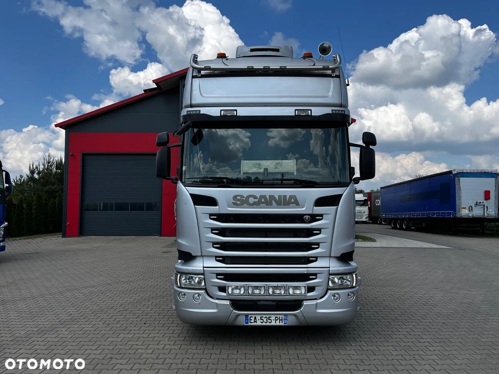 Scania R450 BEZ EGR/TOPLINE/SPROWADZONA Z FRANCJI/CAŁA NA PODUSZKACH/ALU FELGI/PTO/LODÓWKA/ - 6