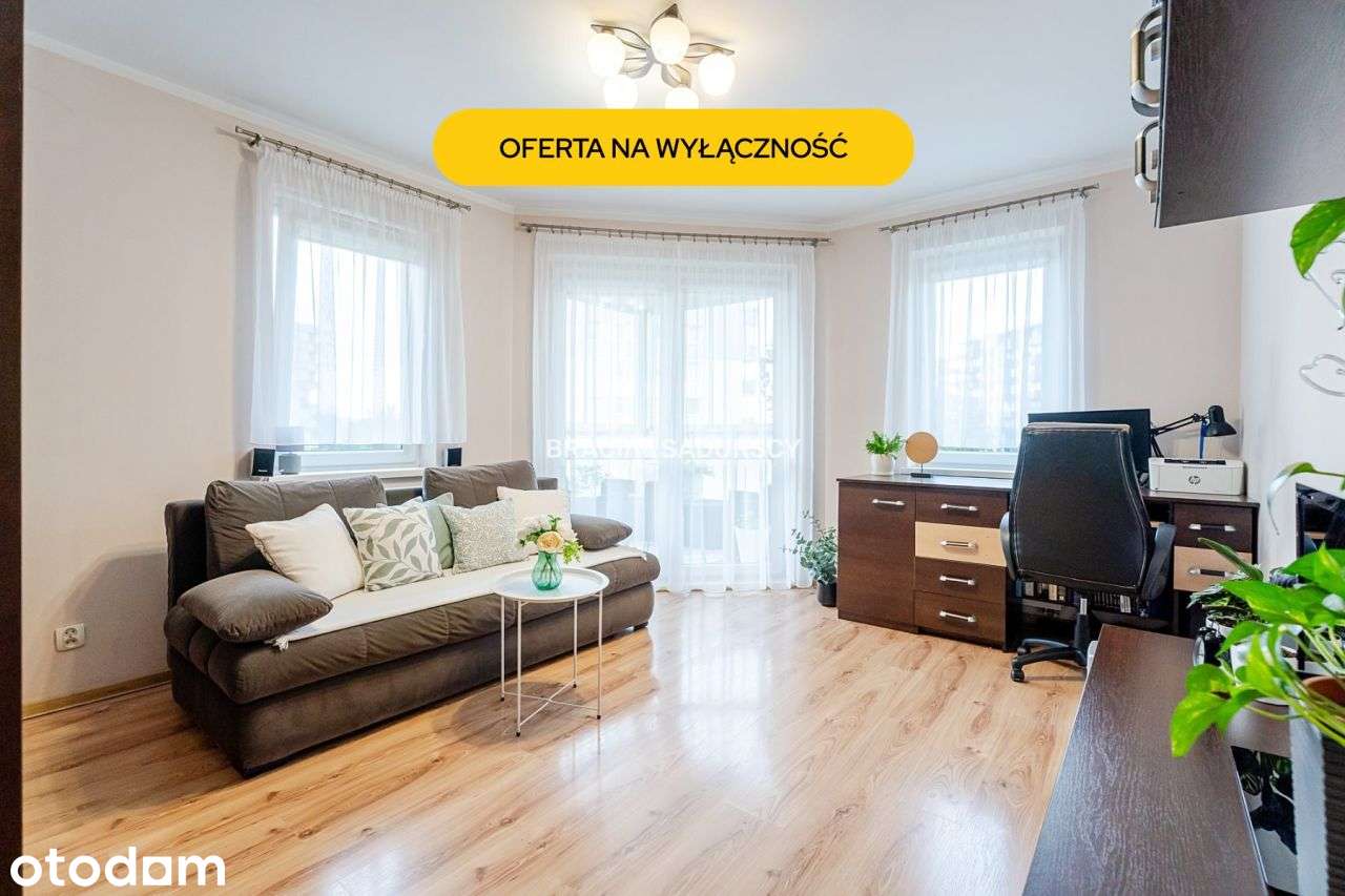 os. Piastów, 2pok.+kuchnia, tramwaj, ekstra loggia