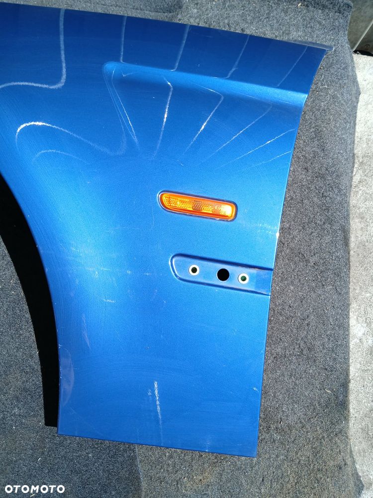 BMW E46 COMPACT TOPASBLAU METALLIC błotnik prawy, lewy - 9