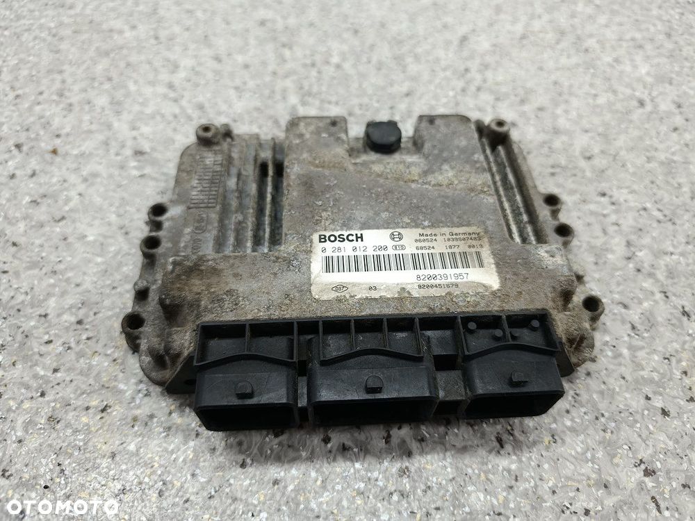 KOMPUTER, STEROWNIK RENAULT MASTER II FL 8200391957 8200391957 0281012200 - 1