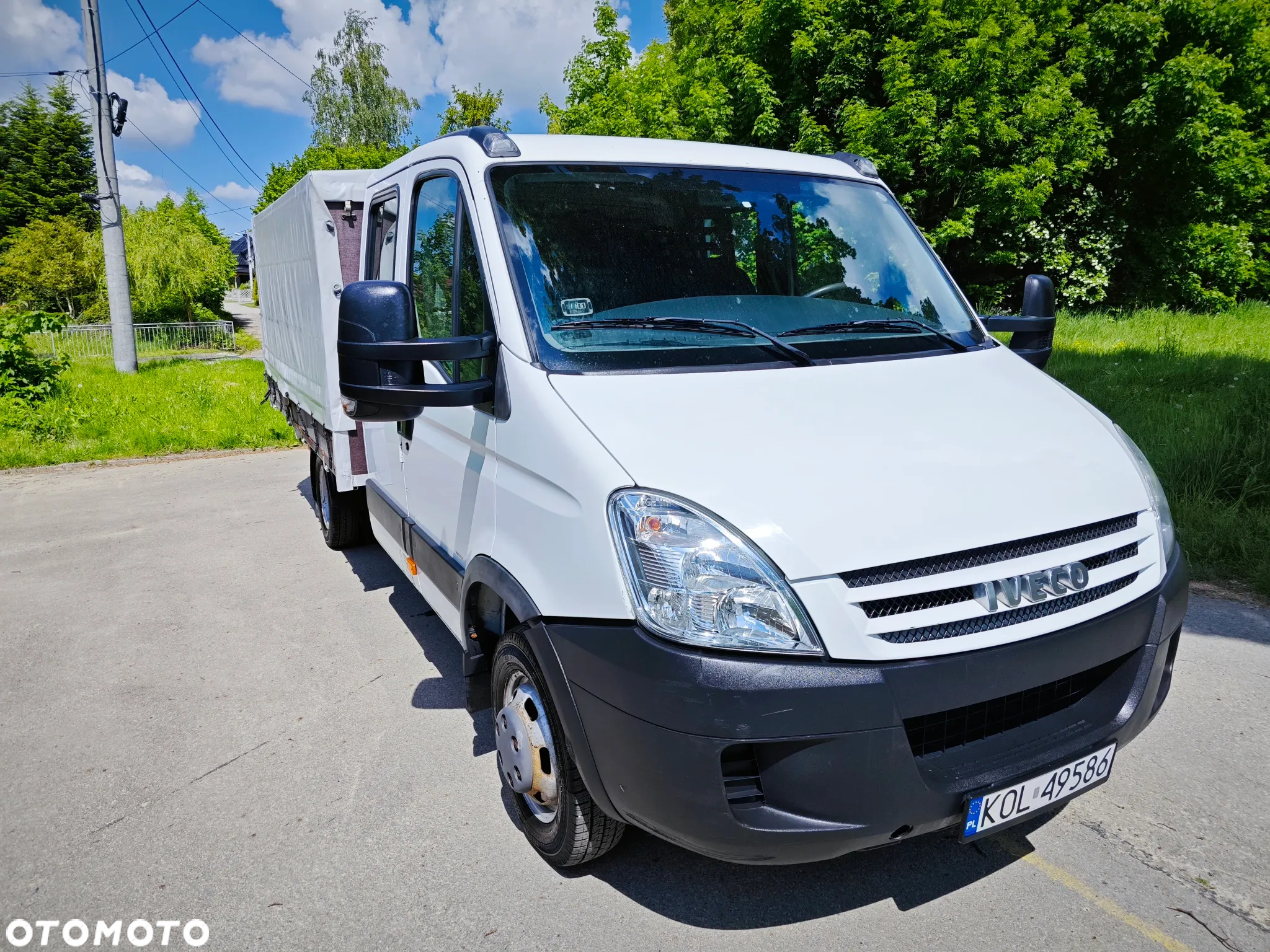 Iveco 35C15 35 C 15 121tyś przebiegu, VAT23% DOCA 7os Zarejestrowany Bliźniak, 3,5t hak - 3