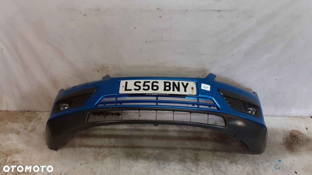 + ZDERZAK PRZÓD PRZEDNI FORD FOCUS MK.2 II G3 NIEBIESKI HALOGENY - 1