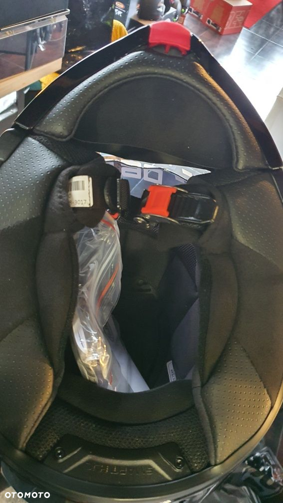 Kask sportowy hjc i70 z blendą przeciwsłoneczną biały ROAMIAR L - 6