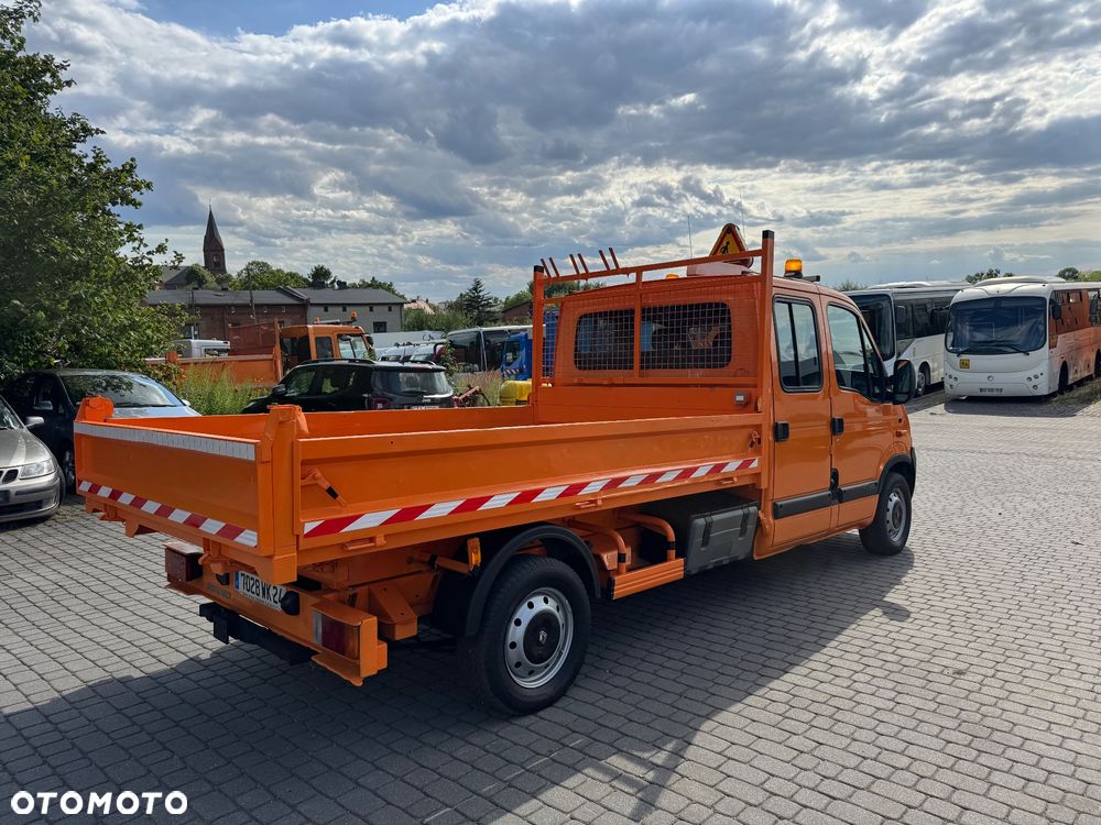 Renault Master Wywrotka brygadowka 7 osób doka  2008. 2.5DCi  Kiper I wł. Wywrot - 11