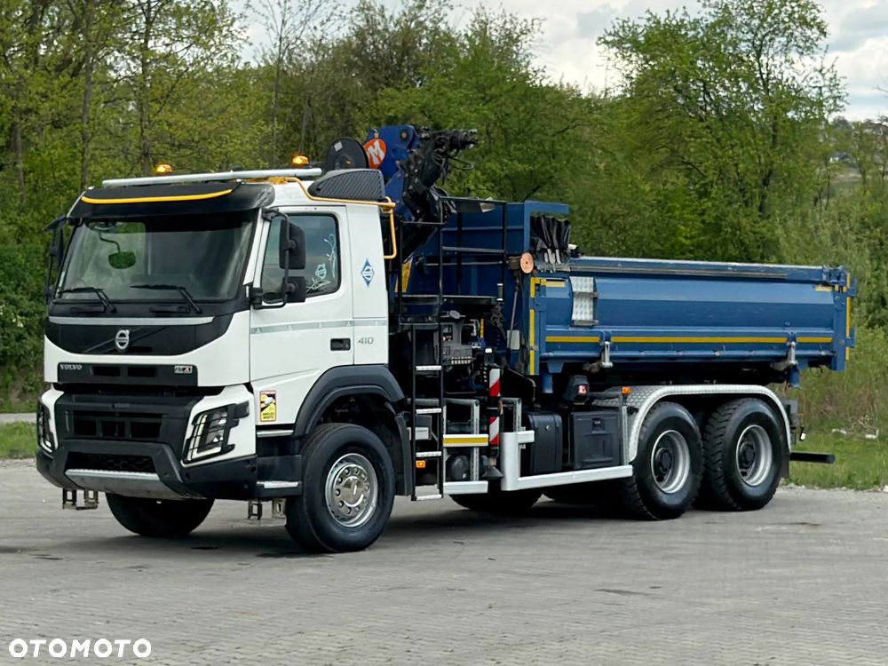 Volvo FMX 410 * WYWROTKA 5,00 m + PM 18.5 TP + PILOT + BORDMATIC / 6x4 - 5