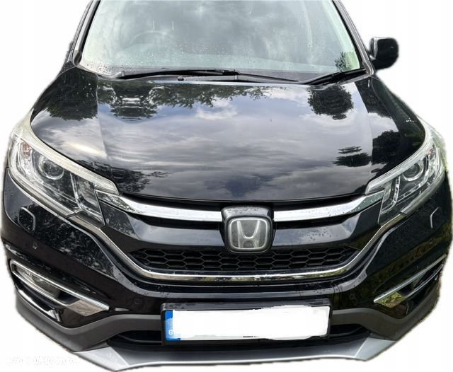 honda cr-v iv zderzak przedni atrapa pod radar czujniki pdc halogeny lift - 1