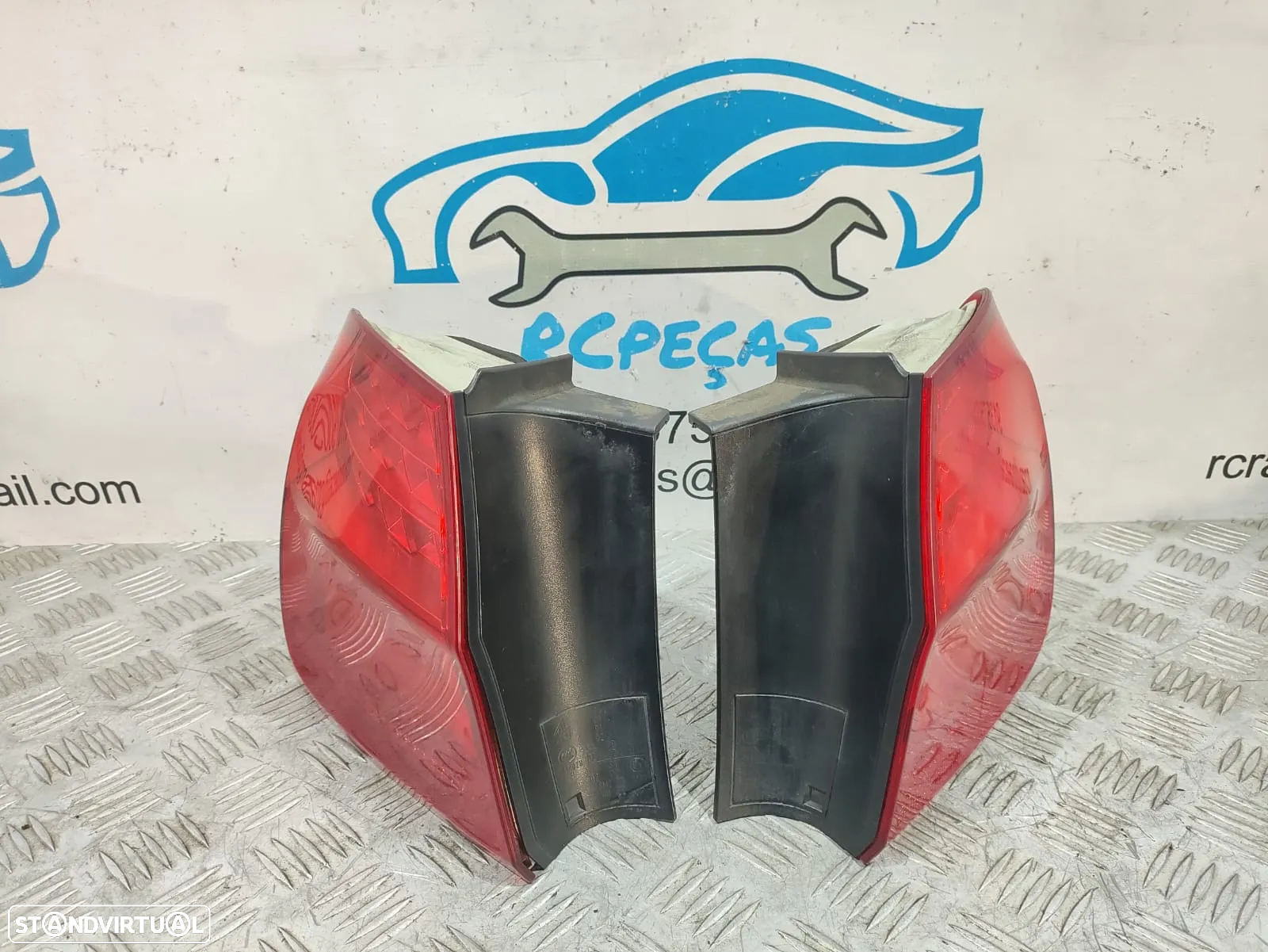 Conjunto Farolins Originais BMW Serie 3 E90 LCi Led 7289425 7289426 - 4