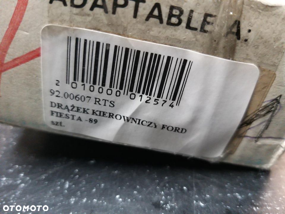 Drążek kierowniczy boczny bez końcówki L/P dł.: 272mm FORD FIESTA, FIESTA II 1.0-1.6D 10.77-11.89 - 2