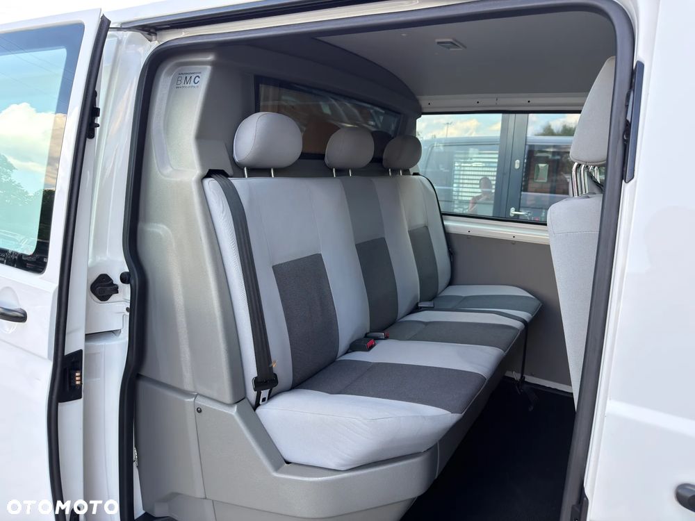 Volkswagen Transporter 2.0 TDI LIFT Brygadówka LONG L2H1 Długi 6os Kamera Cofania - 27