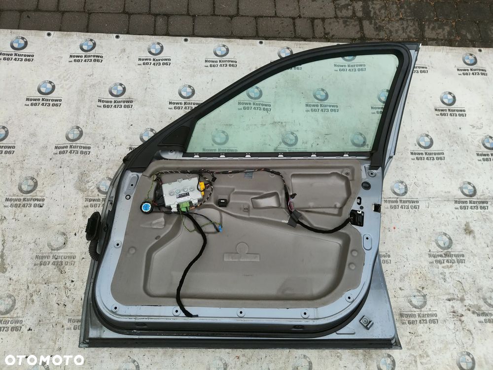 BMW E60 E61 Drzwi przednie przód prawe Silbergrau A08/7 - 11