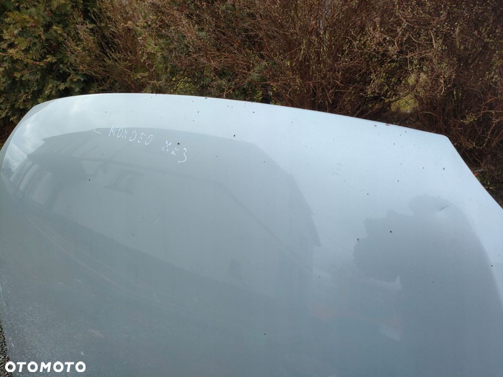 FORD MONDEO MK3 MASKA POKRYWA SILNIKA SREBRNA - 5