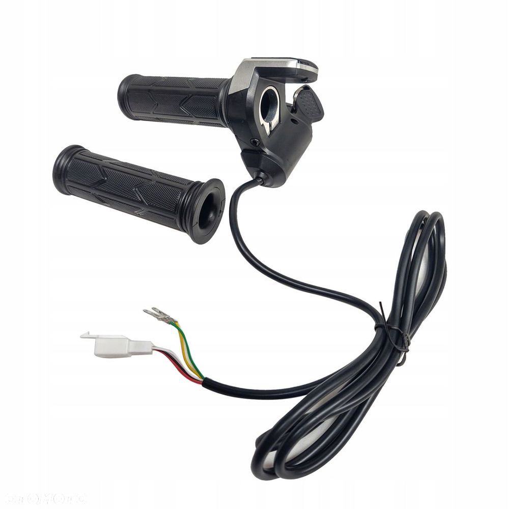 Manetka rączka gazu ze stacyjką wskaźnikiem 24V - 2