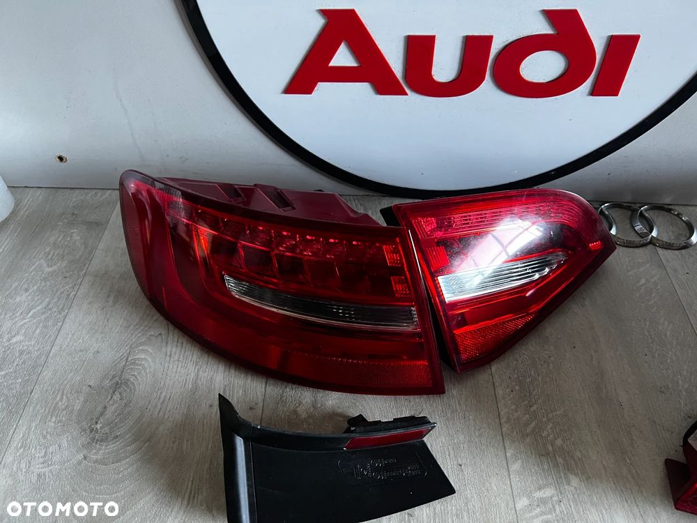 AUDI A4 B8 LIFT AVANT KOMBI LAMPY TYLNE KOMPLET LAMPA PRAWA LEWA KLAPA TYLNA ORYGINAŁ 8K9945095D 8K9945093E 8K9945096D 8K9945094E - 2