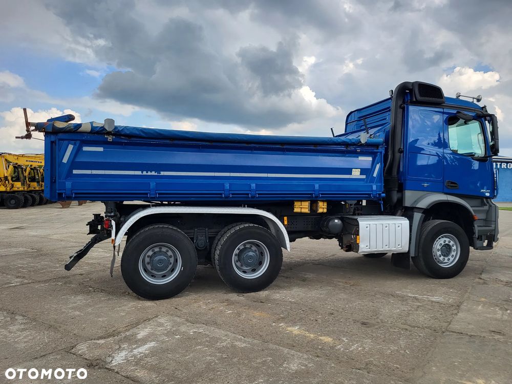 Mercedes-Benz AROCS 2643 6x4 wywrotka Meiller Bordmatic z Niemiec - 23