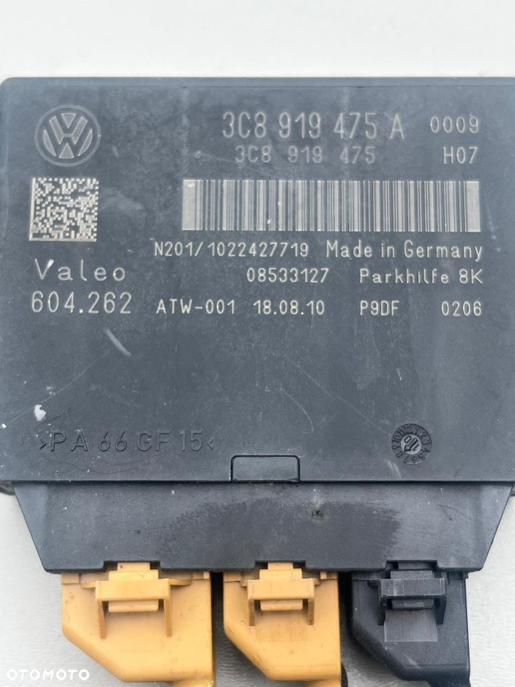 Moduł parktronik 3C8919475A VW Volkswagen Passat CC - 2