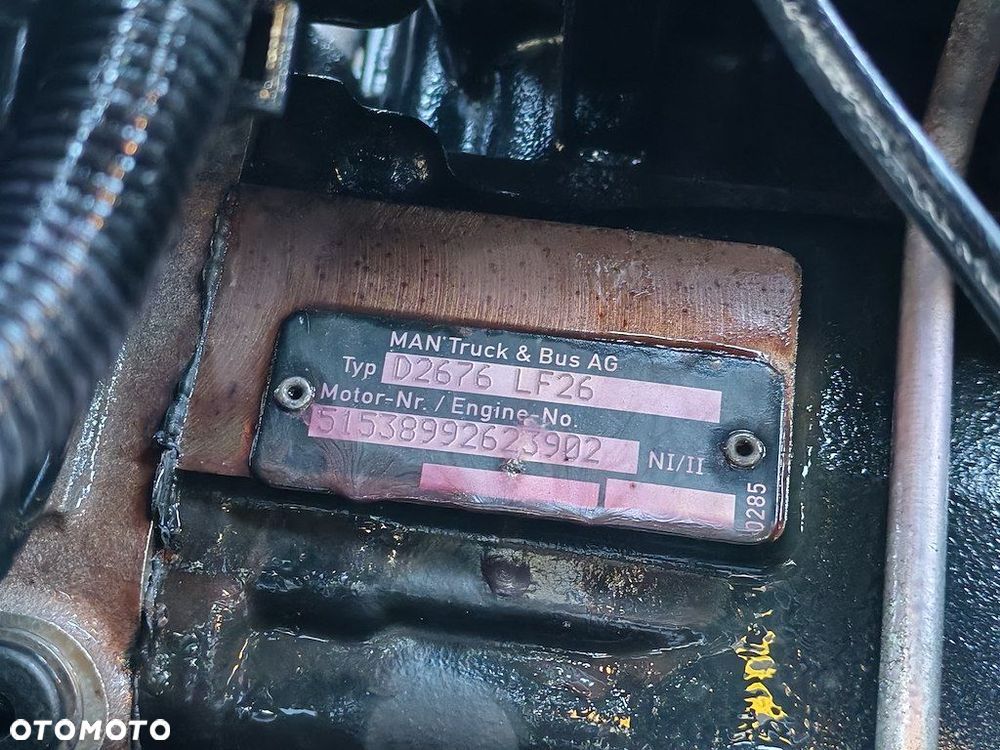 SILNIK KOMPLETNY MAN D2676 LF26 EURO6 - 8