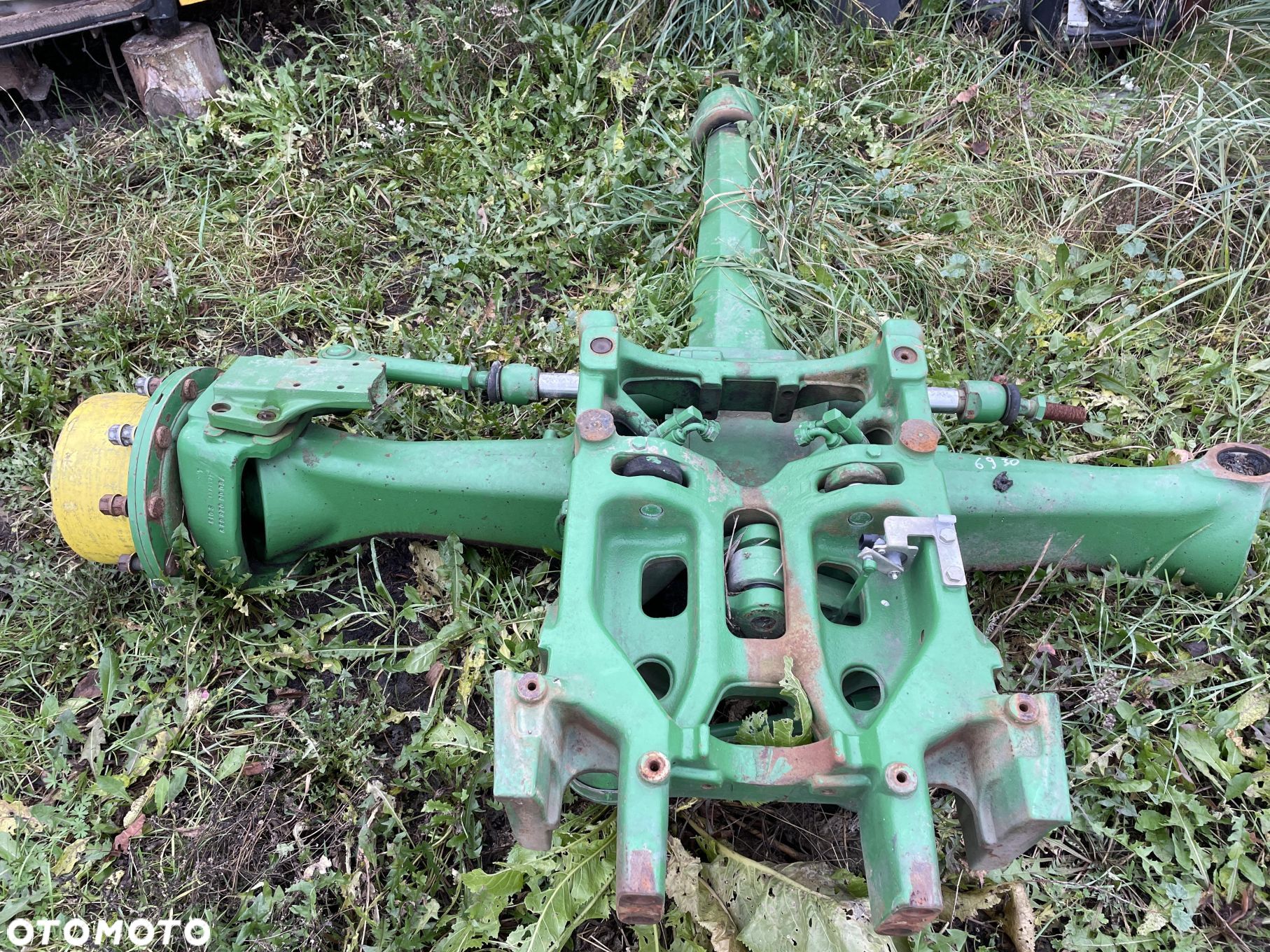 John Deere 6930 7730 - oś przednia - obudowa osi prawa AL175335 - 1