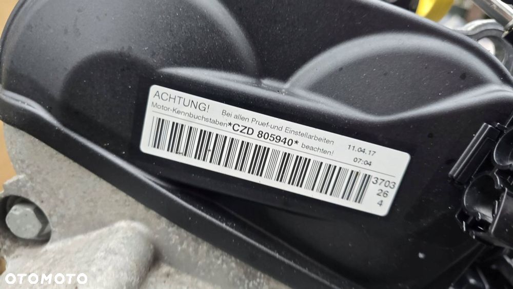 silnik kompletny vw skoda seat 1.4 tsi czd czda nr 441137m - 6