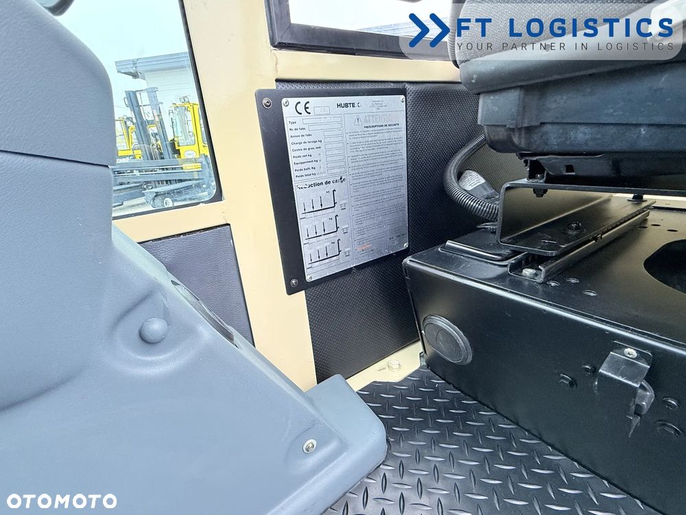 Hubtex WÓZEK BOCZNY | HUBTEX S50D | DIESEL | TRIPLEX 6300MM | POZYCJONER WIDEŁ | WYSUWNE WIDŁY | POZIOMOWANA WIDŁA | PEŁNA OGRZEWANA KABINA | WOLNY SKOK | STAN IDEALNY | Szeroka oferta wózków czterokierunkowych i bocznych, dopasowanych do różnorodnych potrzeb i zastosowań - 16