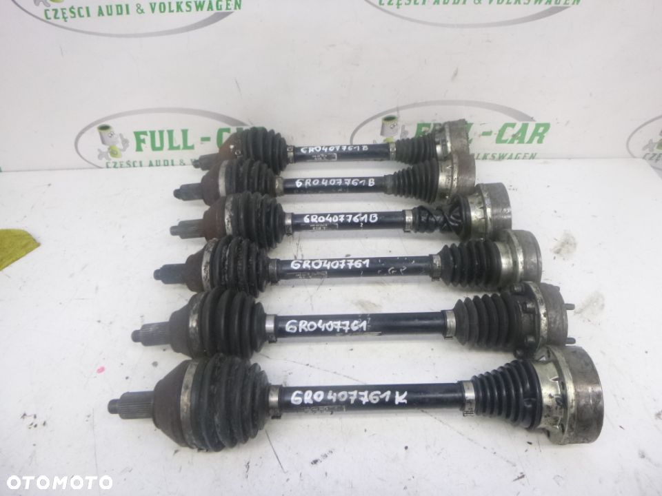 VW AUDI SEAT SKODA PÓŁOŚ LEWA KRÓTKA 6R0407761B - 1