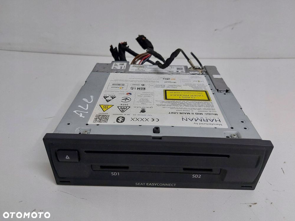 seat leon iii 5f0 czytnik nawigacji radio multimedia mib2 5f0035020 - 1