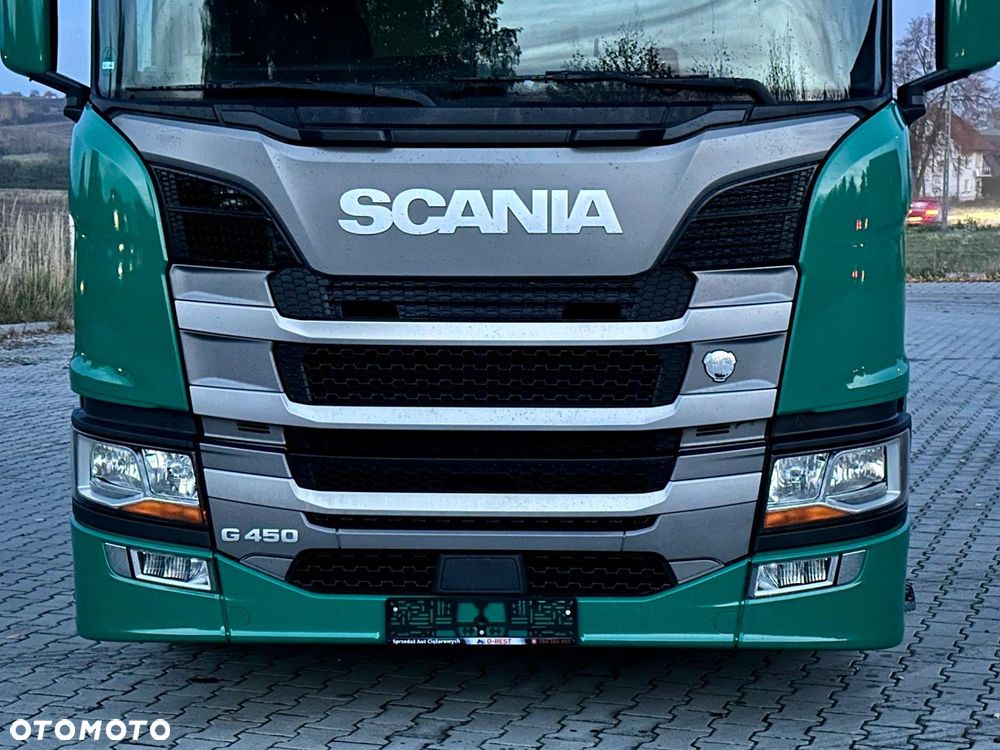Scania G450 / RAMA DO ZABUDOWY / ROZSTAW 5.75 / AUTOMAT / SYPIALKA / 2019 ROK / 19 PALET - 13