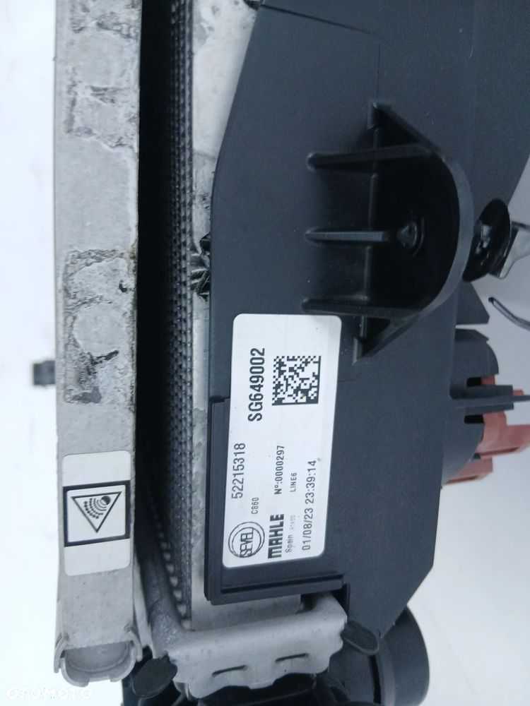 Chłodnica chłodnice intercooler wentylator zestaw komplet Fiat Ducato 2.2 2021- - 5