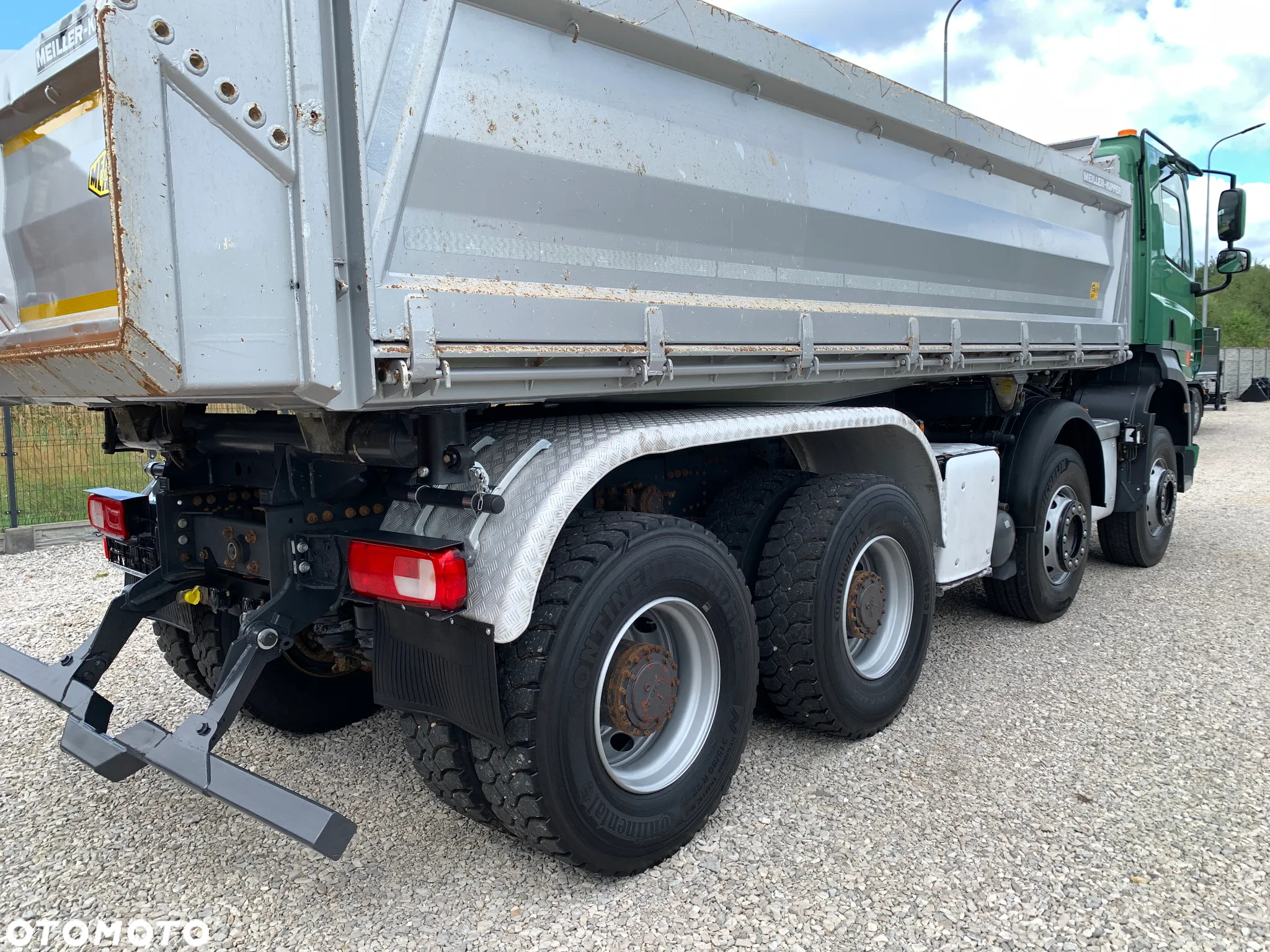 DAF CF 85.460, 8x4, MEILLER - BORDMATIC, DMC - 34T, - 8