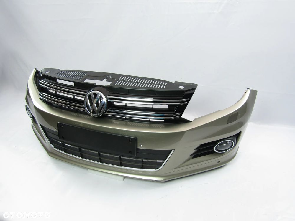 Zderzak przedni VW Tiguan R Line 11 - 16 Sprysk. / Pdc-6 Lakier LA1X - 10