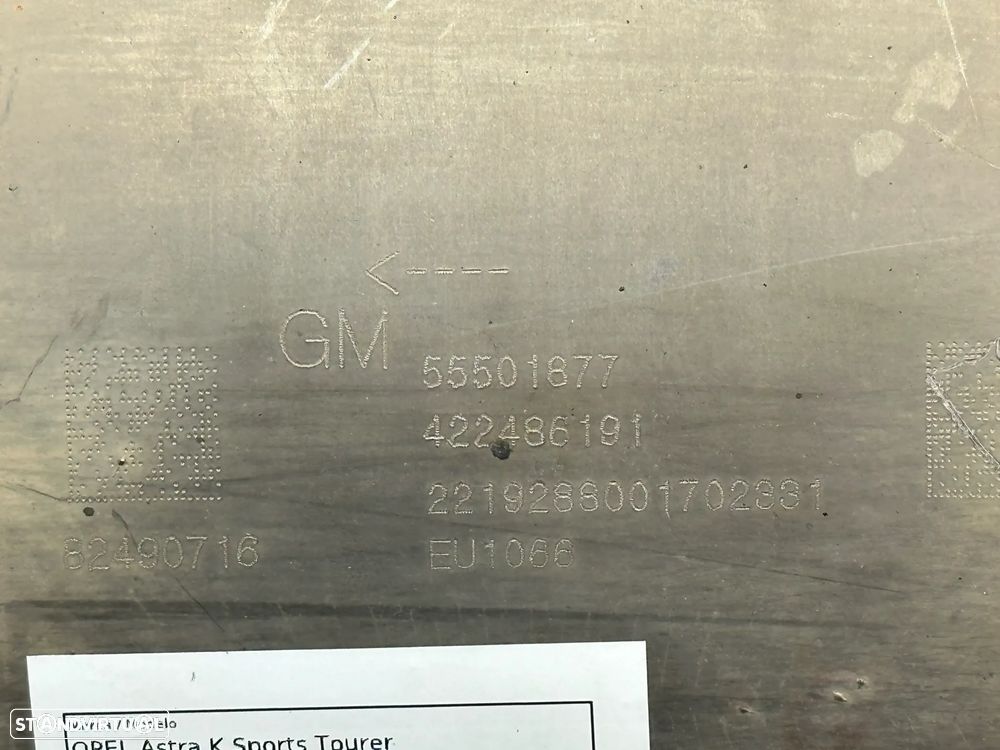 Filtro Partículas / Catalisador - Opel Astra K (2019) - 5