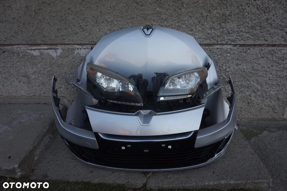 ZDERZAK MASKA BŁOTNIK KOMPLETNY PRZÓD RENAULT MEGANE III - 1