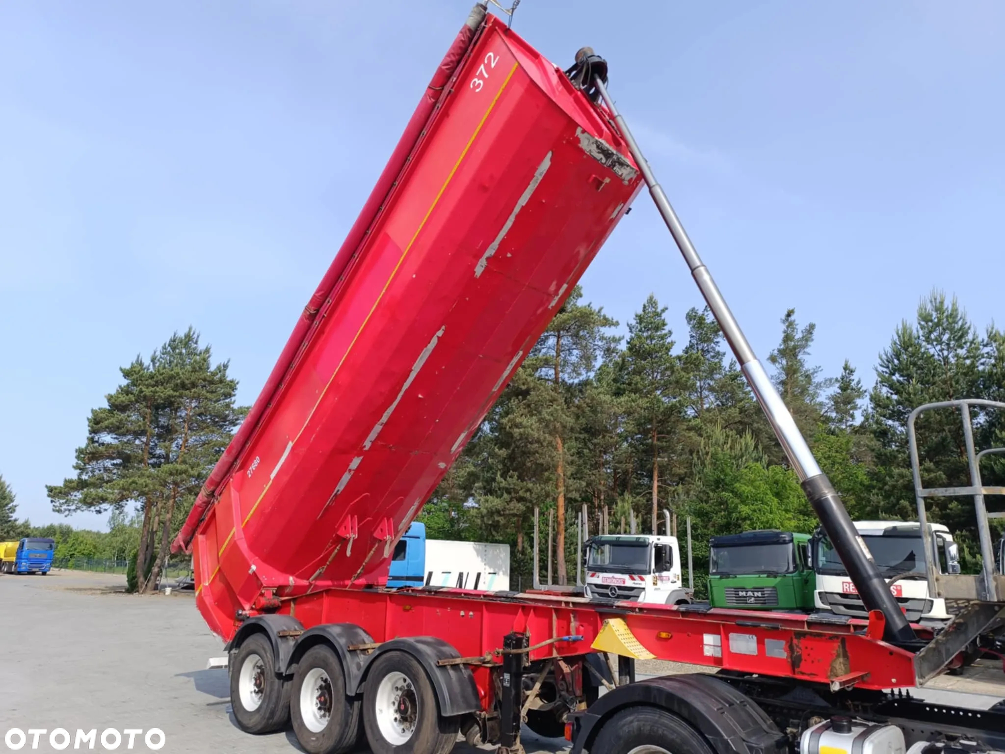 Schwarzmuller 2011 rok 25m3 alufelgi os podnoszona hamulce bebnowe lekka 5,11t SAF - 20