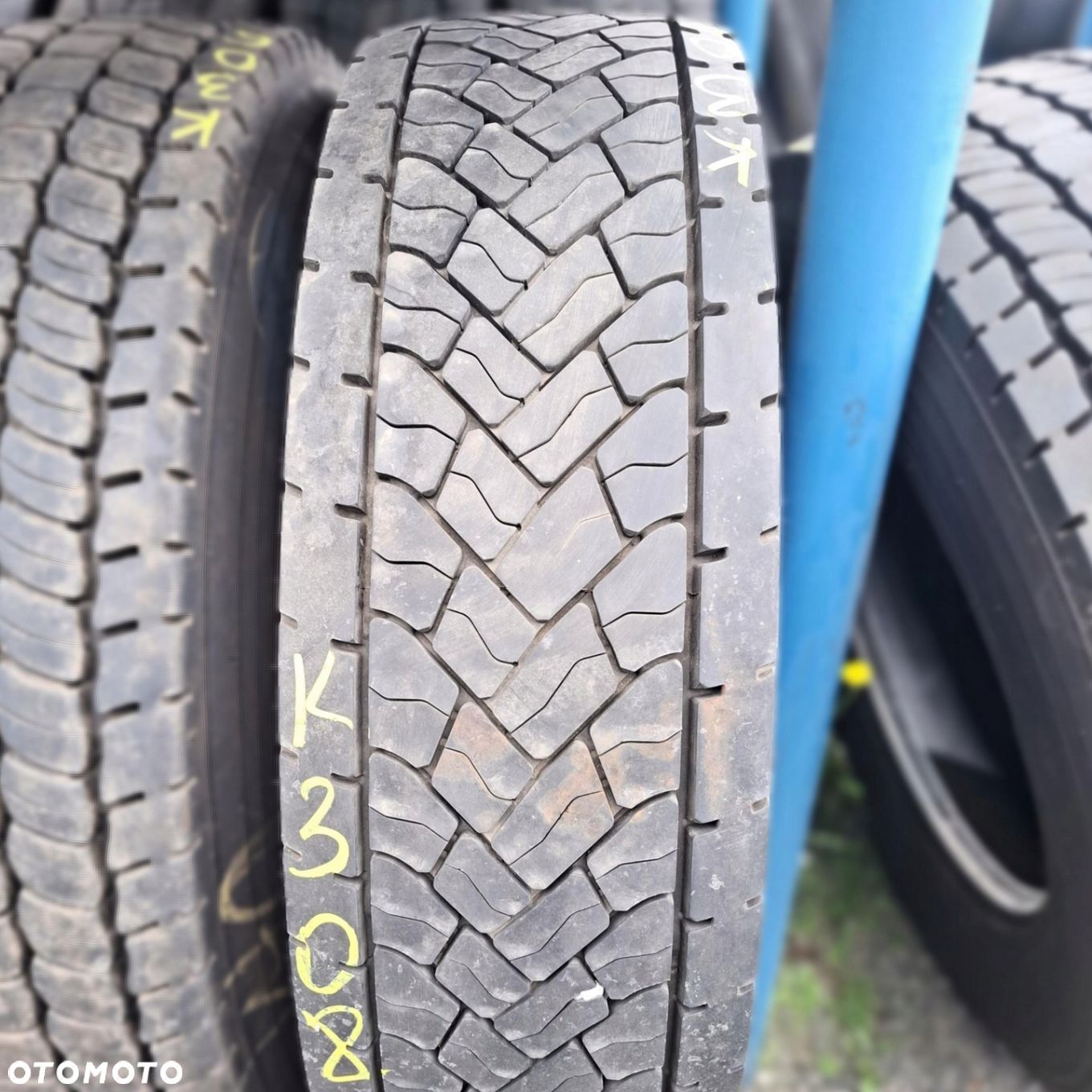 Opona ciężarowa 315/80R22.5 Dunlop SP446, NAPĘDOWA 14mm idK308 - 1