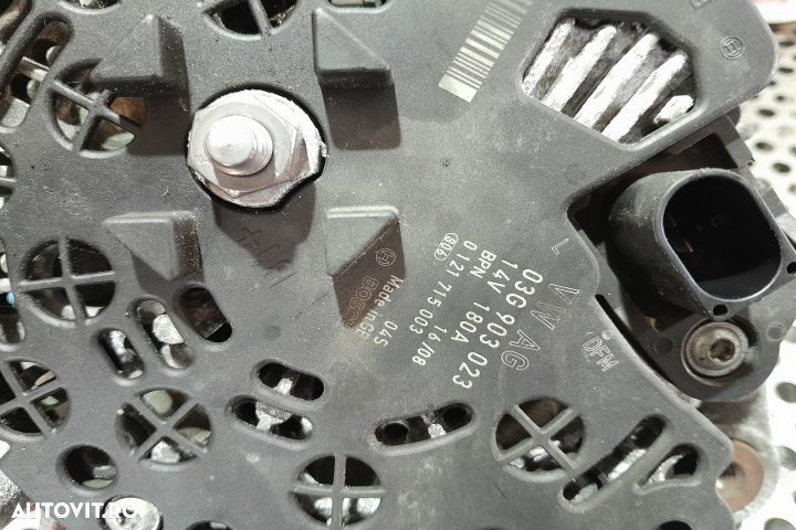 Alternator 03G903023 03G903023 Volkswagen VW Passat B6 [2005 - 2010] - 5