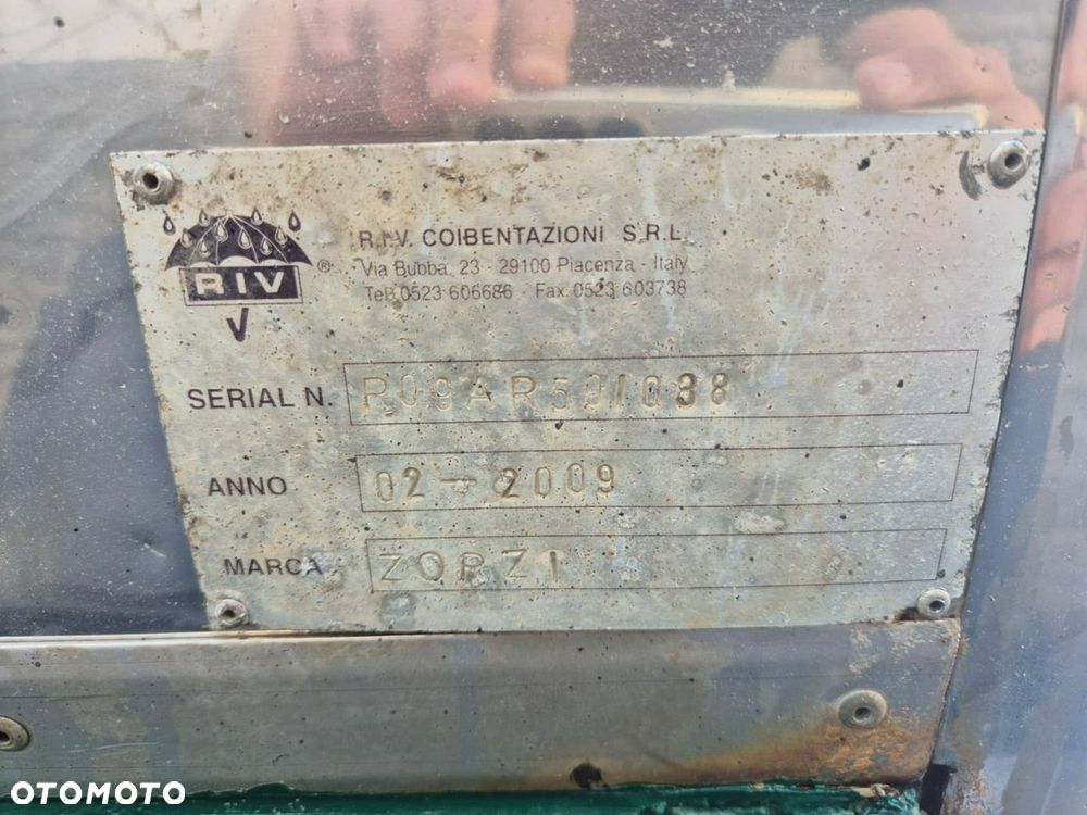 Zorzi 46S095 PRS / NACZEPA DO ASFALTU / WYWROTKA / PODGRZEWANIE / MASY BITUMICZNE / INOX / HARDOX Z PODGRZEWANIEM / MOŻLIWOŚĆ TRANSPORTU - 27