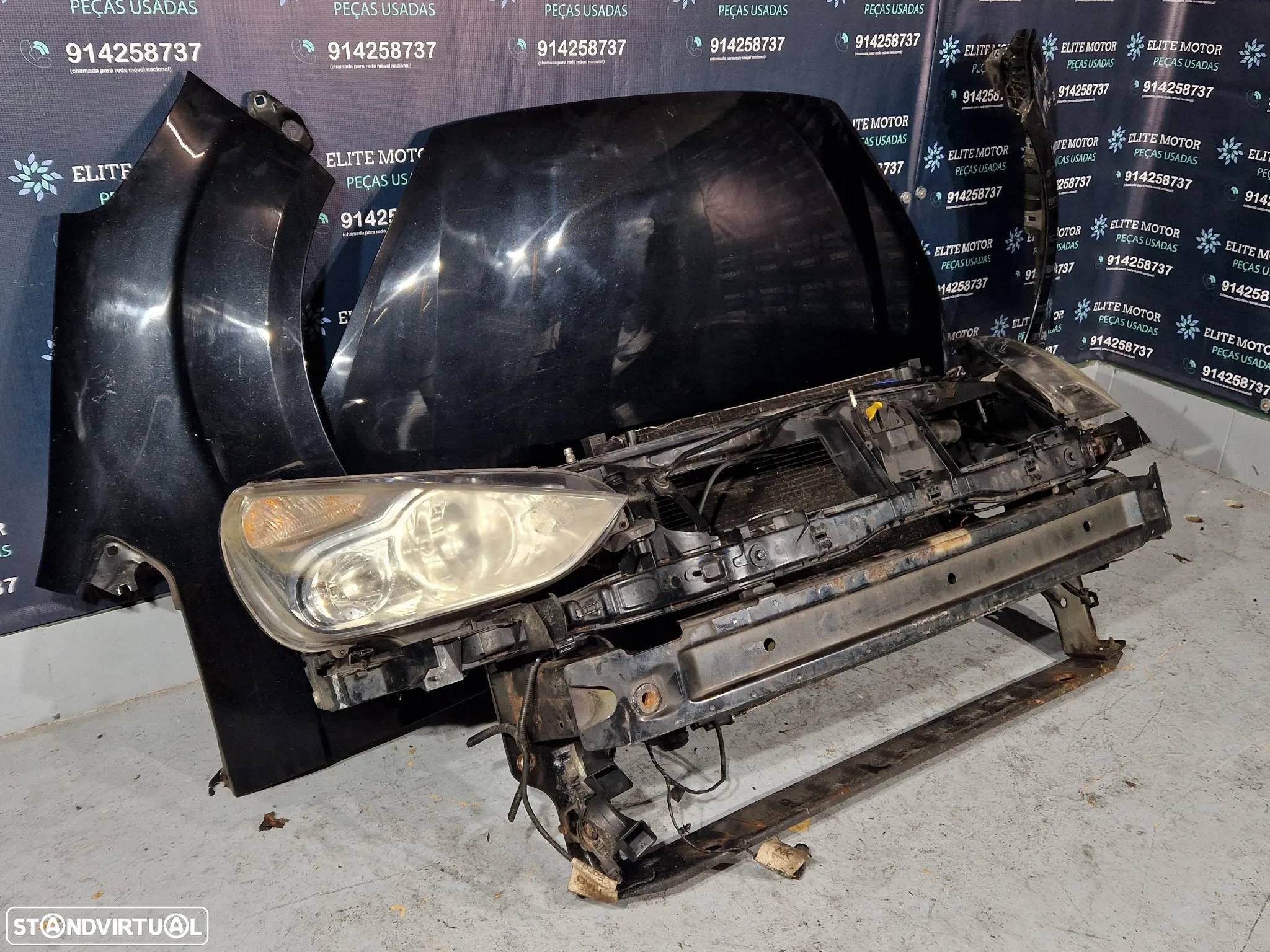 Frente completa usada FORD GALAXY 2.0 TDCI capot parachoques guardalamas SMAX GALAXY - 6
