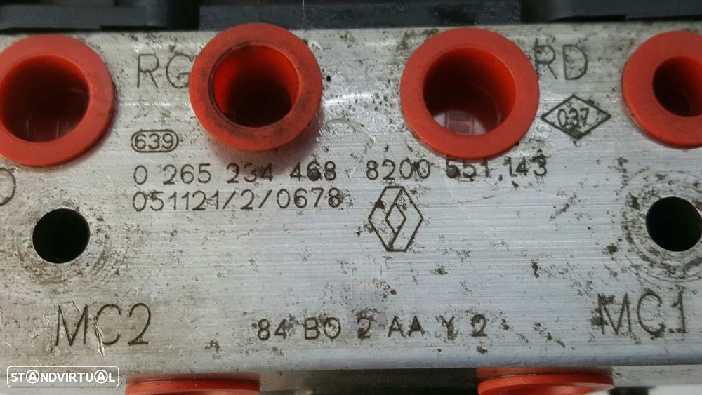 ABS RENAULT MEGANE II BERLINA 5P AUTHENTIQUE - 2