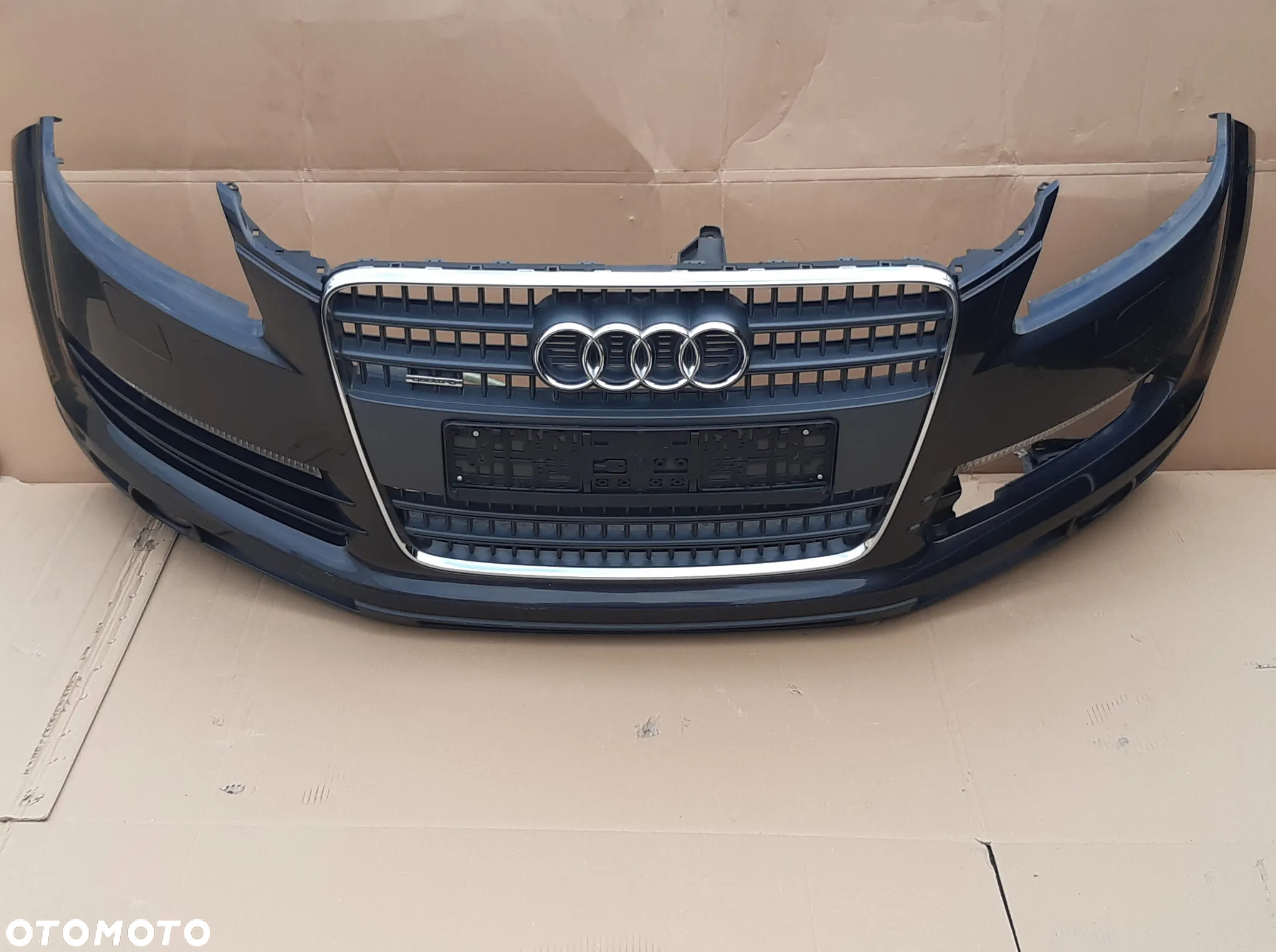 AUDI Q7 4L 08r ZDERZAK PRZÓD PRZEDNI LZ7L - 14
