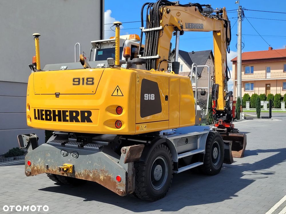 Liebherr A918 / ROTOTILT ze szczypcami / system niwelacji GPS 3D / - 7