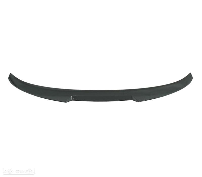 AILERON SPOILER TRASEIRO BMW F10 10-17 LOOK M4 PRETO BRILHANTE - 3