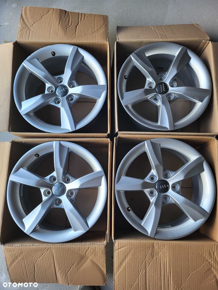 [195] Felgi aluminiowe 16 Cali 5x112 ET37 Audi Oryginal S line - 2