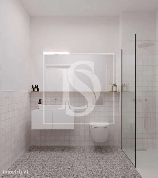 Apartamento T0 Novo c/ Terraço, junto ao mar em Leça da Palmeira - Grande imagem: 5/9