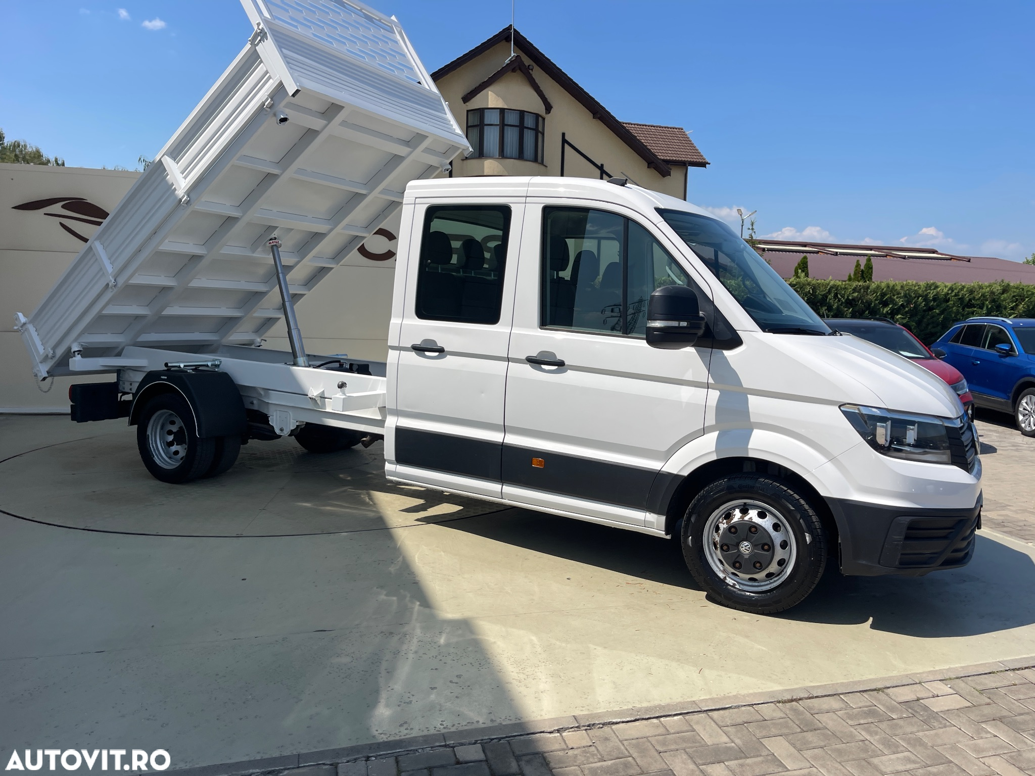 Volkswagen Crafter Doka 7LOCURI  PUNTE DUBLA  BASCULABIL - 2