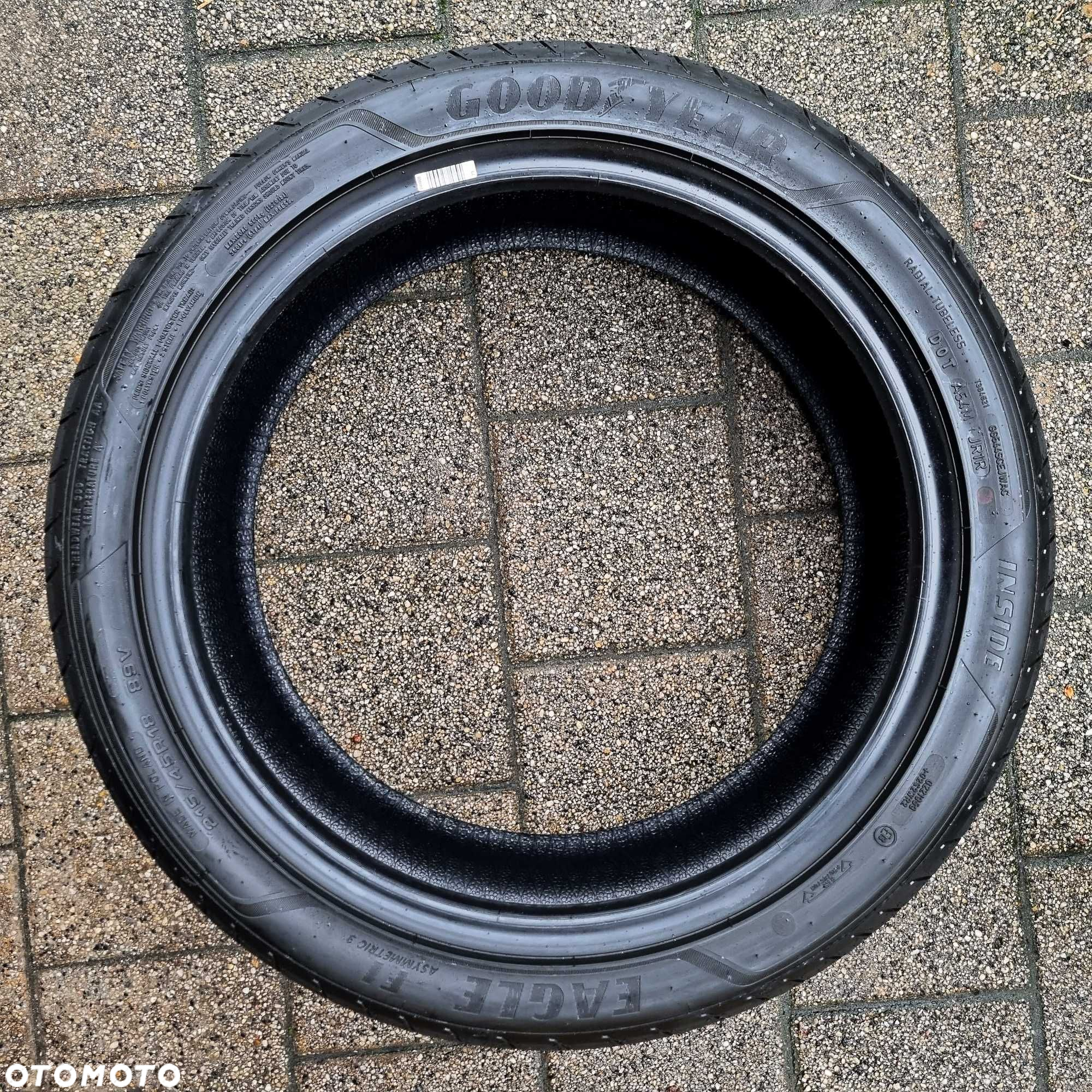 Goodyear Eagle F1 Asymmetric 3 215/45R18 89V Rok 2022.21 - Nowe - 4