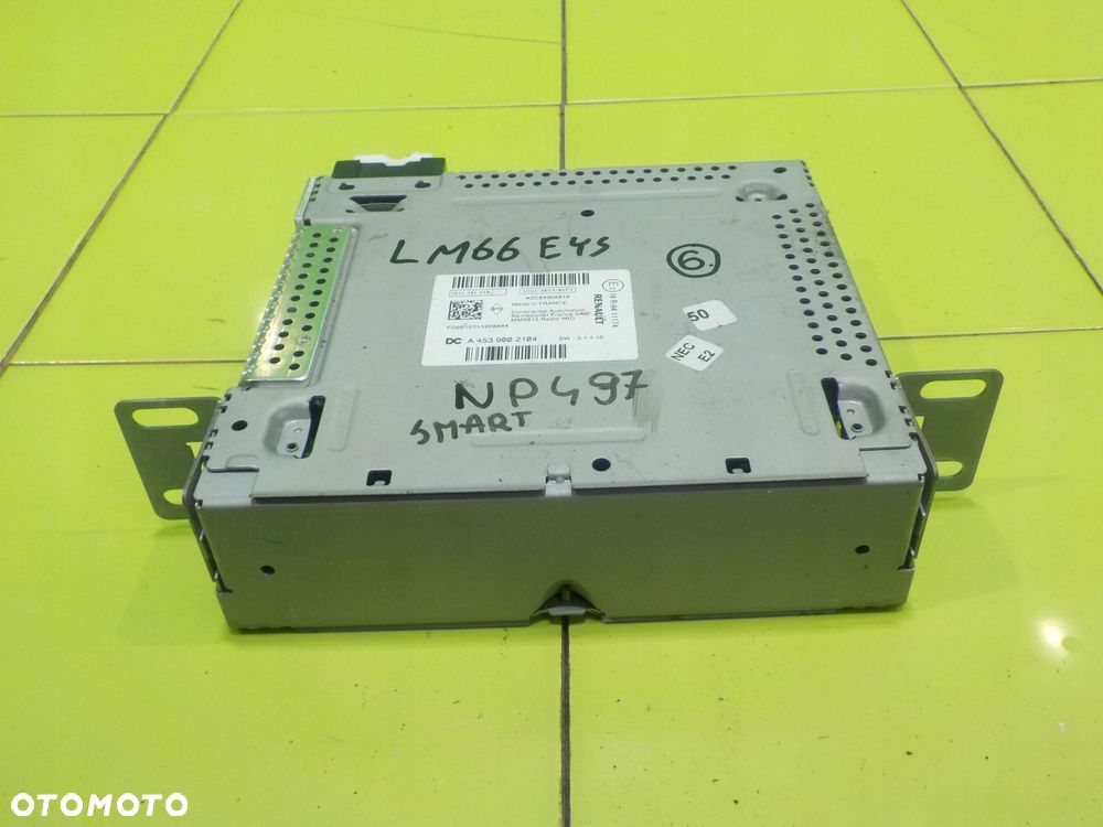SMART FORFOUR II 1.0 B 16r 5D radio CD nawigacja A4539002104 - 1